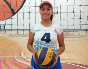 Astrid Contreras, la promesa del voleibol duranguense