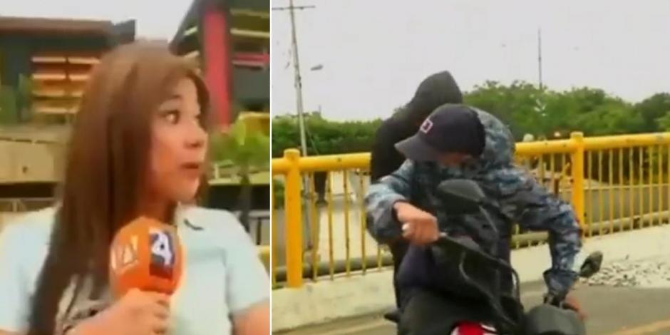 VIDEO: Periodista Sufre Intento De Asalto En Plena Transmisión En Vivo ...