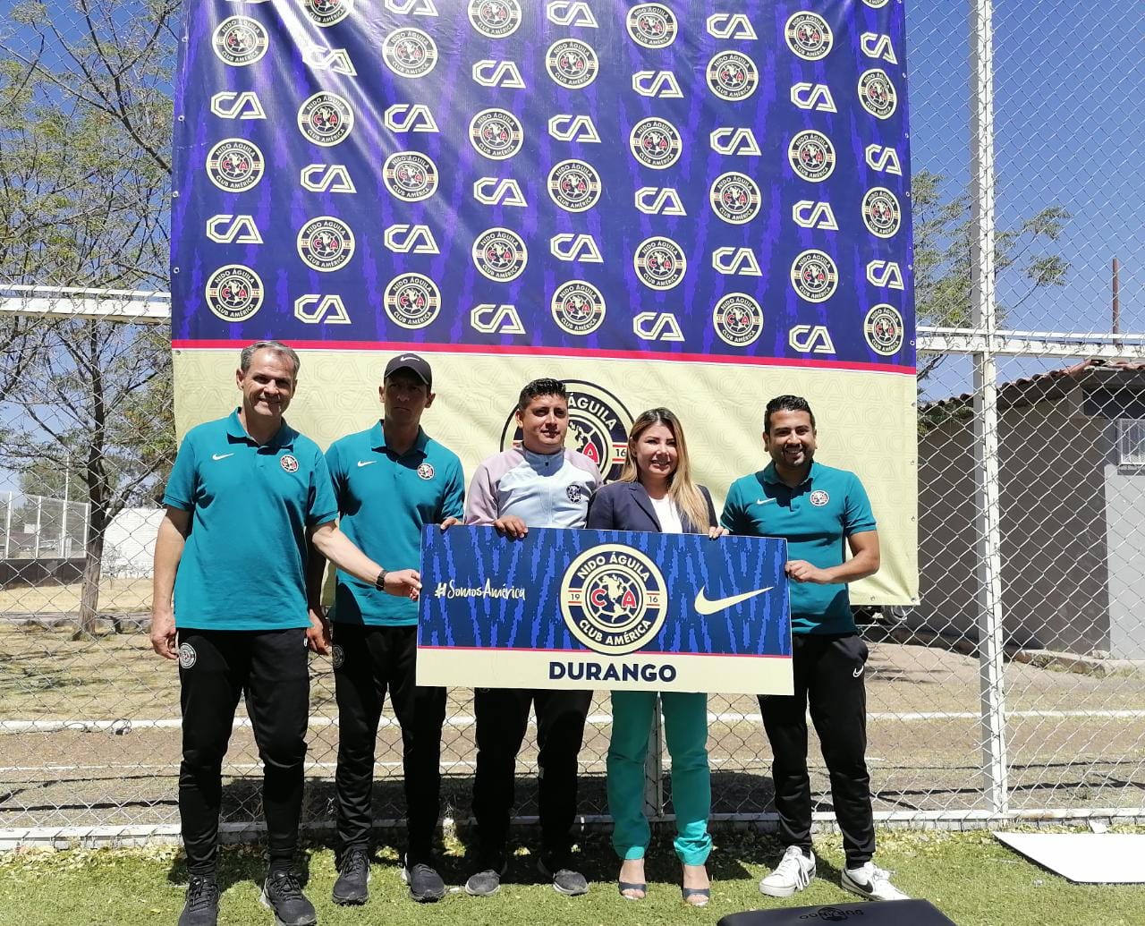 Se inauguró la escuela de futbol “Nido Águila” - En Tendencia México